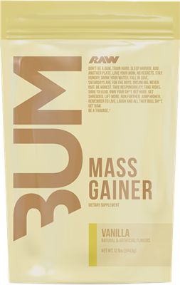 RAW CBUM Mass Gainer Vanilla (5543 g)