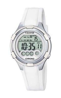 Horlogeband Calypso K5692-1 Rubber Wit 20mm