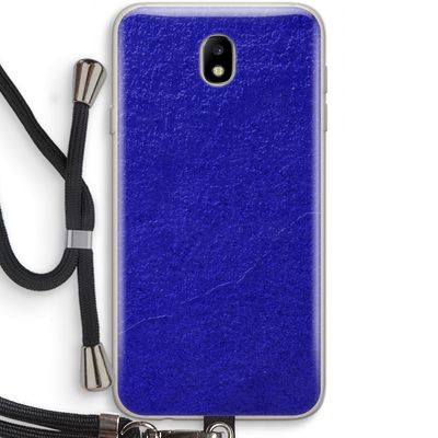 Majorelle Blue: Samsung Galaxy J7 (2017) Transparant Hoesje met koord