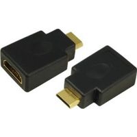 LogiLink AH0009 kabeladapter/verloopstukje HDMi to HDMI mini - thumbnail