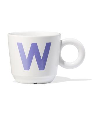 HEMA Mok 280ml Letter W