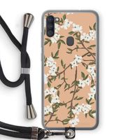 Blossoming spring: Samsung Galaxy A11 Transparant Hoesje met koord