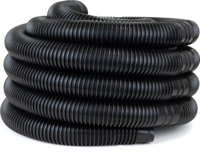 Zwembadslang 38 mm - 6 meter - Zwart
