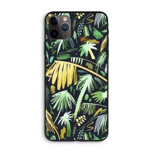 Tropical Palms Dark: iPhone 11 Pro Max Biologisch afbreekbaar hoesje
