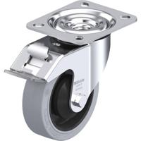 Blickle L-POEV 100KA-FI-SG Zwenkwiel met rem Wieldiameter: 100 mm Draagvermogen (max.): 200 kg 1 stuk(s)