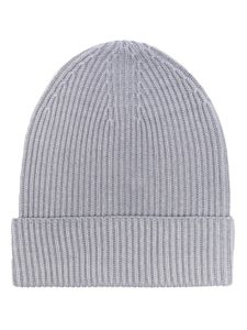 Altea bonnet en maille nervurée à ourlet retroussé - Gris