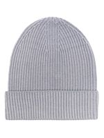 Altea bonnet en maille nervurée à ourlet retroussé - Gris