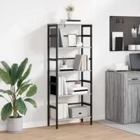 Boekenkast Grijs Sonoma 60 x 29,5 x 149 cm Bewerkt hout