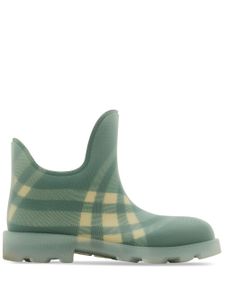 Burberry bottines Marsh à carreaux - Vert