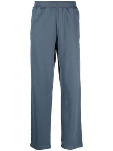 Stone Island pantalon de jogging à coupe droite - Bleu