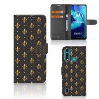 Motorola G8 Power Lite | Telefoon Hoesje | Franse Lelie