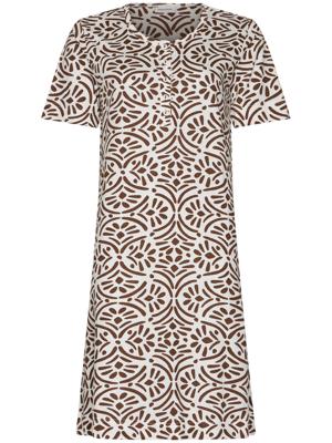 Pastunette nachthemd katoen bruin