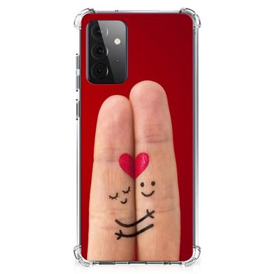 Samsung Galaxy A72 4G/5G Anti Shock Bumper Case Liefde - Origineel Romantisch Cadeau Samsung Galaxy A72 4G/5G Anti Shock Bumper Case Liefde - Origineel Romantisch Cadeau