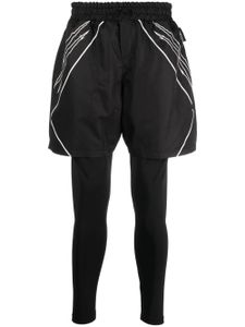 Plein Sport short de sport Tiger Court - Noir