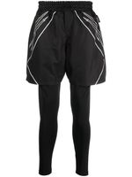 Plein Sport short de sport Tiger Court - Noir - thumbnail