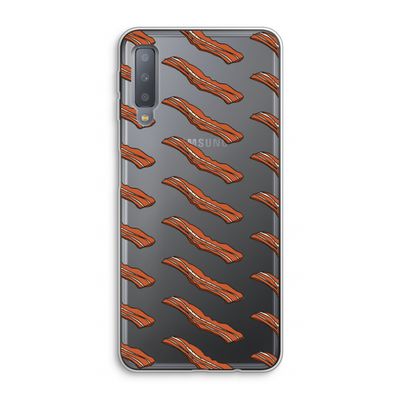 Bacon to my eggs #2: Samsung Galaxy A7 (2018) Transparant Hoesje