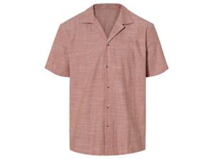 LIVERGY Heren hemd (XL (43/44), Terracotta)