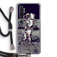 Spaceman: Xiaomi Mi Note 10 Transparant Hoesje met koord