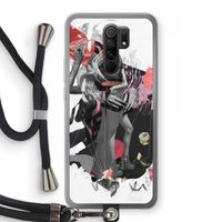 Dissimulation du réel: Xiaomi Redmi 9 Transparant Hoesje met koord