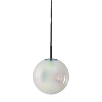 Light and Living hanglamp - zwart - glas - 2957200