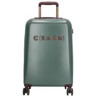 Charm London Travel Trolley S Dark Green Charm London Travel Trolley S Dark Green