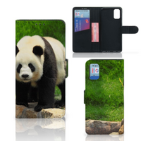 Samsung Galaxy A41 Telefoonhoesje met Pasjes Panda
