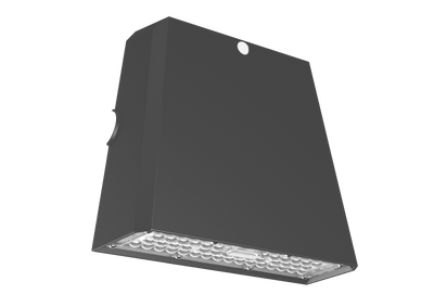 LED Wall Pack-verlichtingsarmatuur 20W 4000K aluminium donkergrijs RAL7024 2500 lumen 100-240 VAC