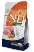 Droog kattenvoer - FARMINA N&D CAT PUMPKIN LAMB&BLUEBERRY ADULT 300g