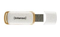 Intenso Green Line USB flash drive 128 GB USB Type-A 3.2 Gen 1 (3.1 Gen 1) Beige, Bruin - thumbnail