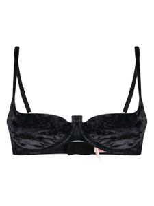 Agent Provocateur soutien-gorge Kati à bonnets à armatures - Noir