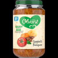 Olvarit Spaghetti Bolognese 8+ Maanden 200 g bij Jumbo