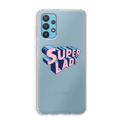 Superlady: Samsung Galaxy A32 4G Transparant Hoesje