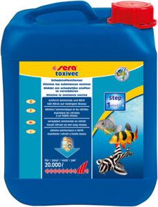 Sera Toxivec 5000ml - Directe Ontgifter voor Aquarium, Veilig voor Vissen & Planten