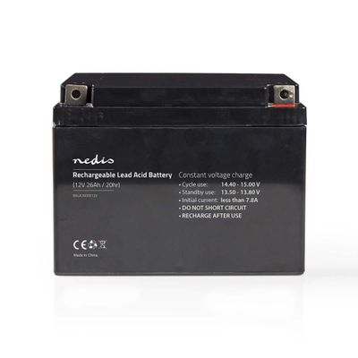 Nedis BALA2600012V Oplaadbare Loodzuuraccu 12v 26 000 Mah 167 X 177 X 126 Mm