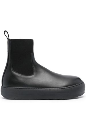 Sunnei bottines Dreamy en cuir - Noir