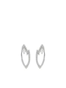 Stephen Webster boucles d'oreilles Lady Stardust en or blanc 18ct ornées de diamants - Argent