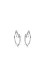 Stephen Webster boucles d'oreilles Lady Stardust en or blanc 18ct ornées de diamants - Argent