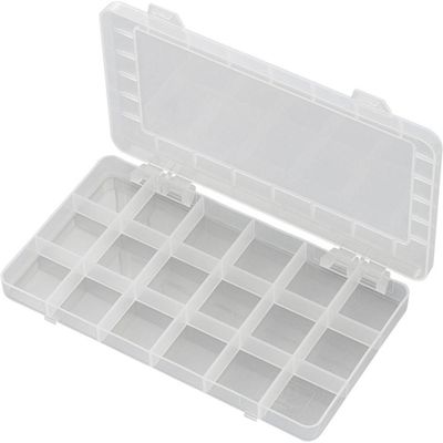 TRU COMPONENTS PP18-01 Assortimentsdoos (l x b x h) 195 x 100 x 13 mm Aantal vakken: 18 Vaste onderverdeling Inhoud 1 stuk(s)