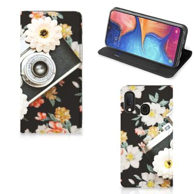 Samsung Galaxy A20e Stand Case Vintage Camera Samsung Galaxy A20e Stand Case Vintage Camera