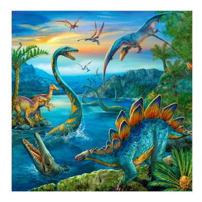 Ravensburger - dinosauriërs 3x49st.