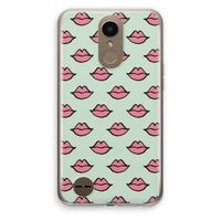 Lipjes: LG K10 (2017) Transparant Hoesje Lipjes: LG K10 (2017) Transparant Hoesje