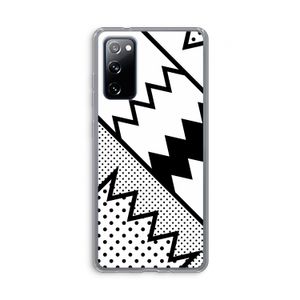 Pop Art #5: Samsung Galaxy S20 FE / S20 FE 5G Transparant Hoesje