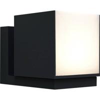 Lutec CUBA 6939412011578 LED-buitenlamp (wand) 12 W Zwart Lutec CUBA 6939412011578 LED-buitenlamp (wand) 12 W Zwart