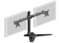 Iiyama DS1002D-B1 bureaustandaard zwart