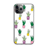 Sanseveria: iPhone 11 Pro Max Transparant Hoesje