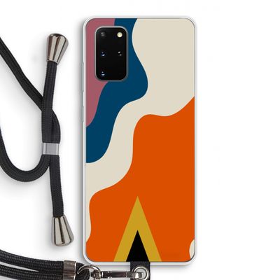 Noor A: Samsung Galaxy S20 Plus Transparant Hoesje met koord