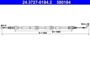 Handremkabel 24372701842