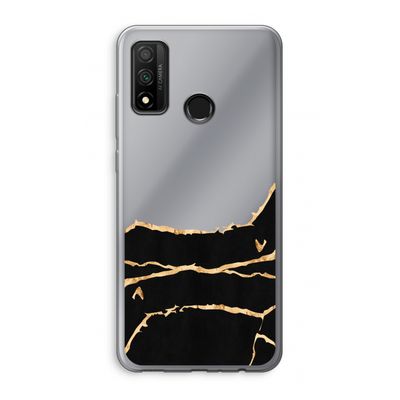 Gouden marmer: Huawei P Smart (2020) Transparant Hoesje
