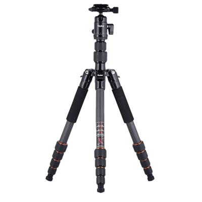 Rollei Compact Traveler No.1 Carbon Tripod Reisstatief V2 - Zwart