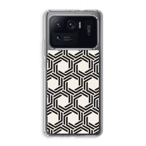 Geometrisch patroon: Xiaomi Mi 11 Ultra Transparant Hoesje